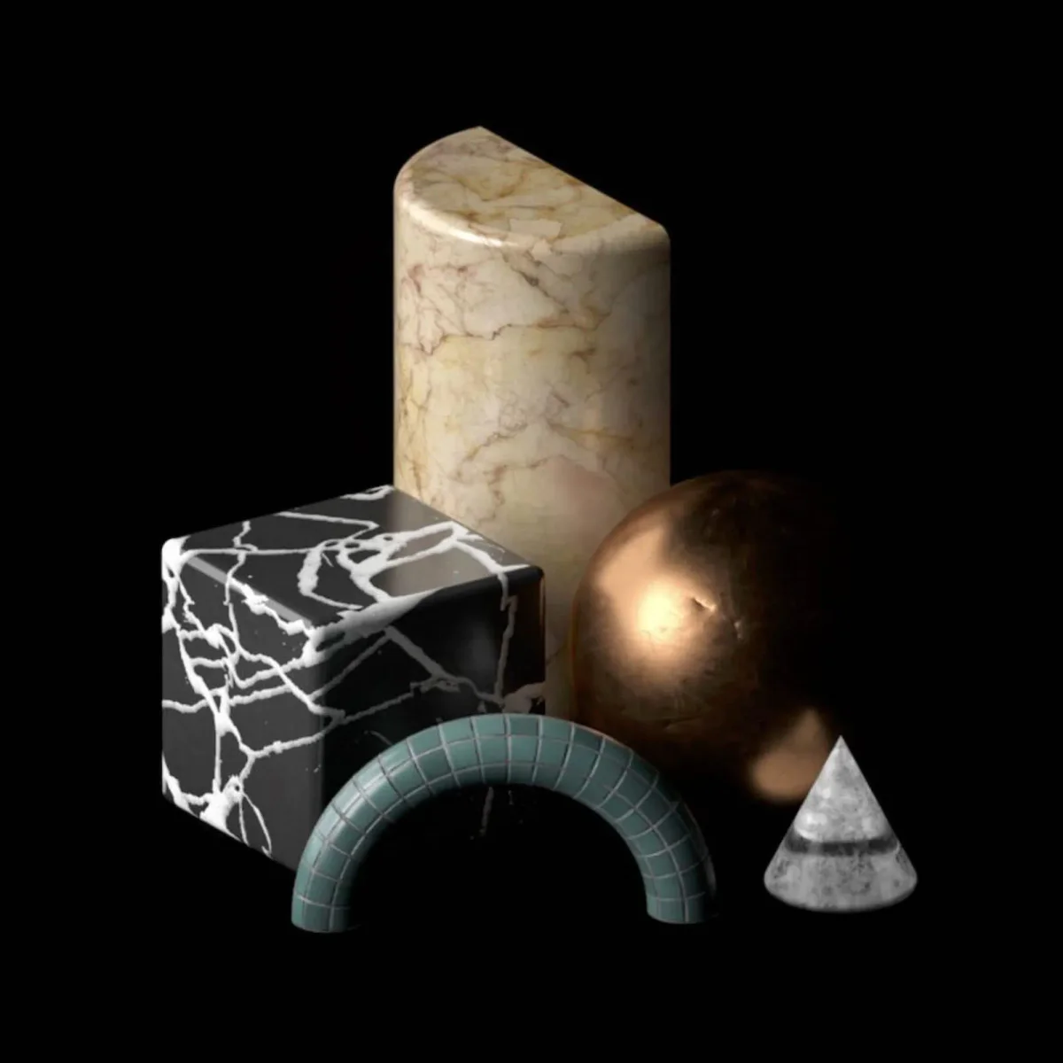 playground – marble renderings