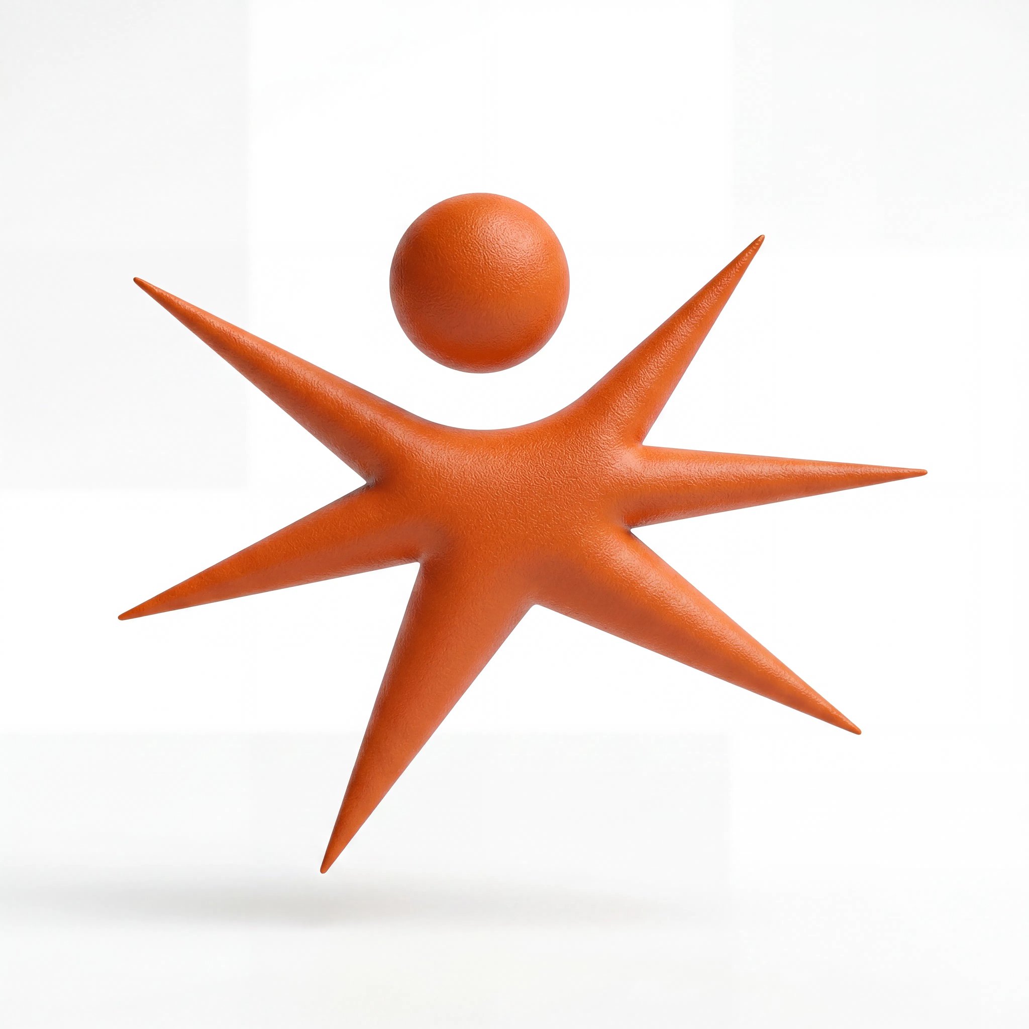 Muddy logo 3d with a white background